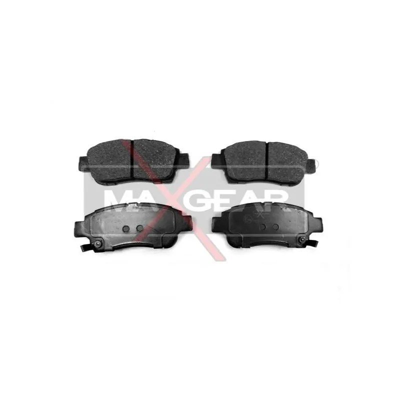 Jeu de 4 plaquettes de frein avant MAXGEAR 19-0489