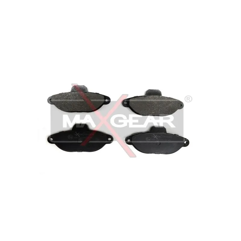 Jeu de 4 plaquettes de frein avant MAXGEAR 19-0493