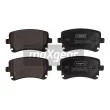 Jeu de 4 plaquettes de frein arrière MAXGEAR 19-0497 - Visuel 1