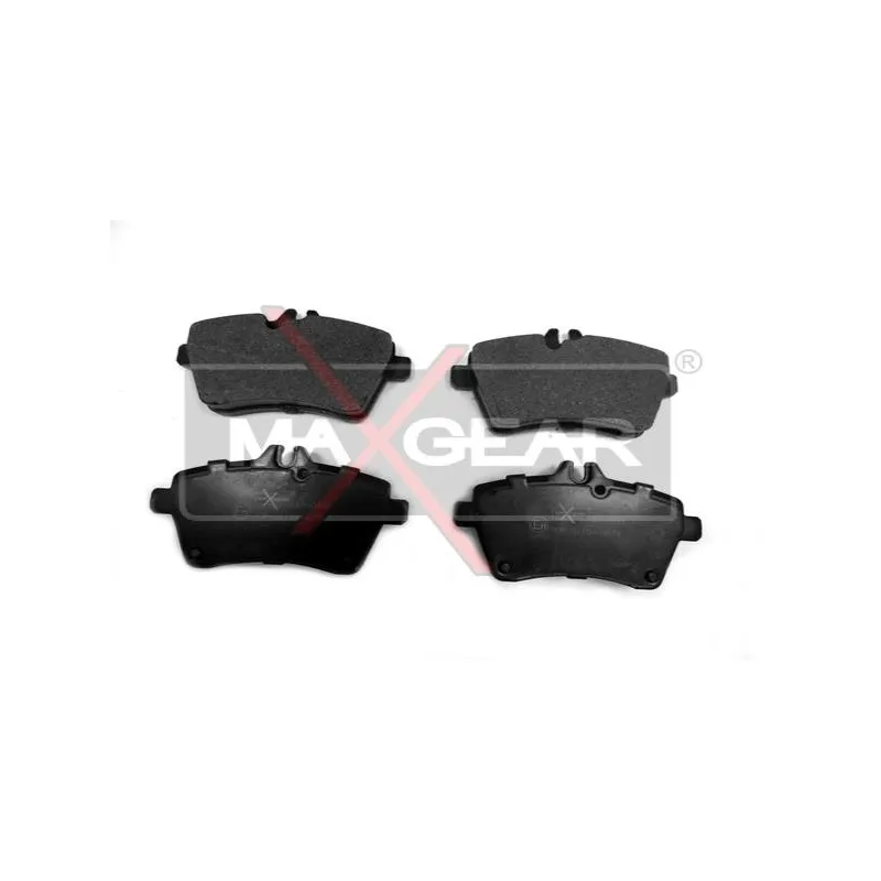 Jeu de 4 plaquettes de frein avant MAXGEAR 19-0499