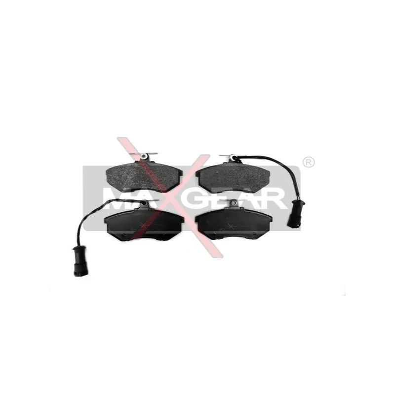 Jeu de 4 plaquettes de frein avant MAXGEAR 19-0501