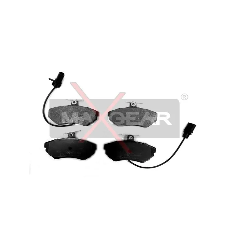 Jeu de 4 plaquettes de frein avant MAXGEAR 19-0506