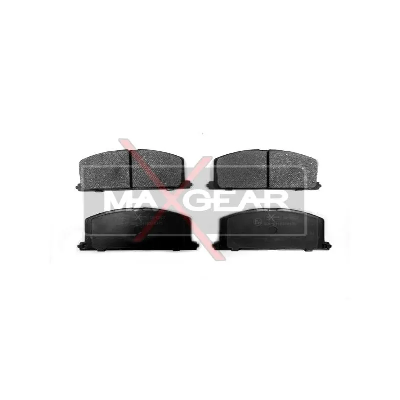 Jeu de 4 plaquettes de frein avant MAXGEAR 19-0507