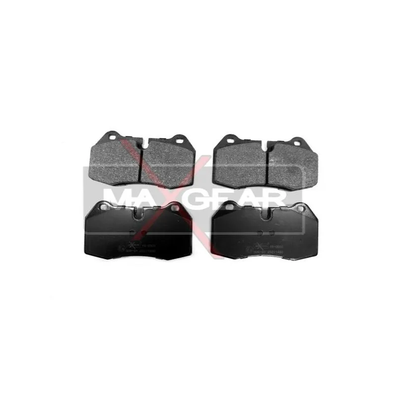 Jeu de 4 plaquettes de frein arrière MAXGEAR 19-0508