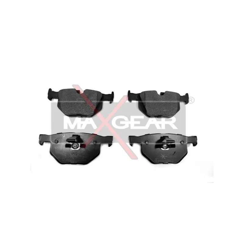 Jeu de 4 plaquettes de frein arrière MAXGEAR 19-0511