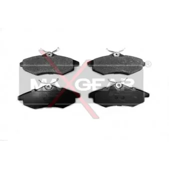 Jeu de 4 plaquettes de frein avant MAXGEAR 19-0513