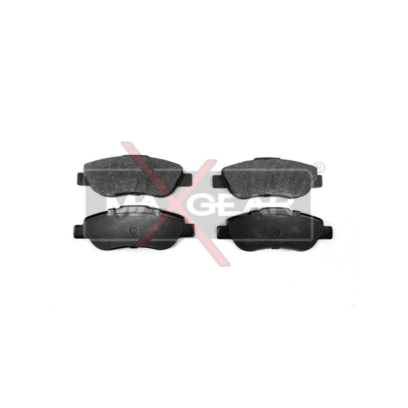 Jeu de 4 plaquettes de frein avant MAXGEAR 19-0521
