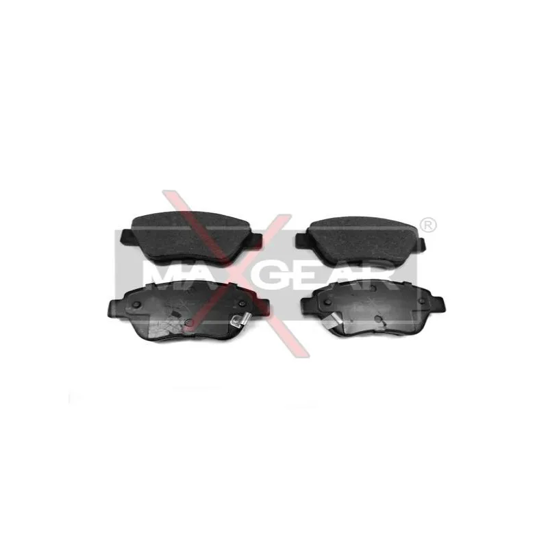 Jeu de 4 plaquettes de frein avant MAXGEAR 19-0522