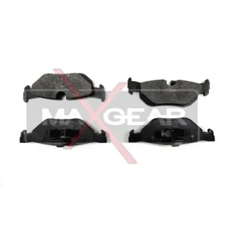 Jeu de 4 plaquettes de frein arrière MAXGEAR 19-0525