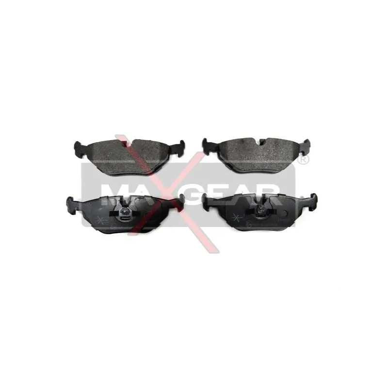 Jeu de 4 plaquettes de frein arrière MAXGEAR 19-0529