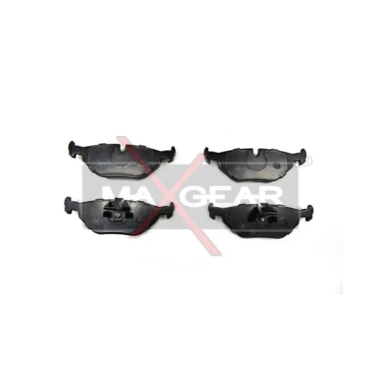 Jeu de 4 plaquettes de frein arrière MAXGEAR 19-0530