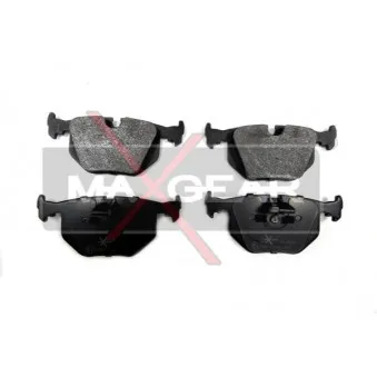 Jeu de 4 plaquettes de frein arrière MAXGEAR 19-0531