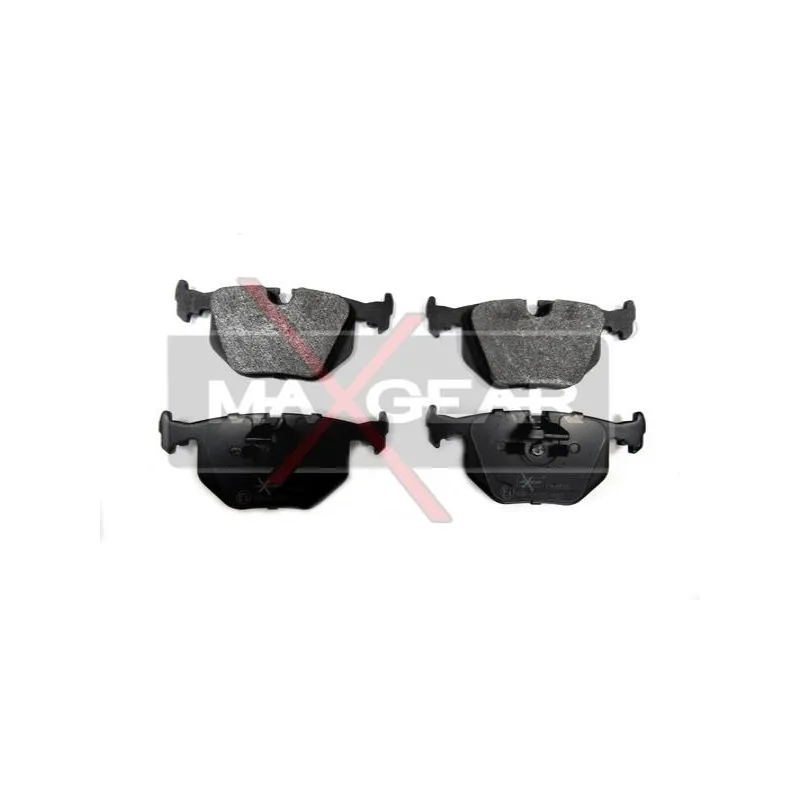 Jeu de 4 plaquettes de frein arrière MAXGEAR 19-0531