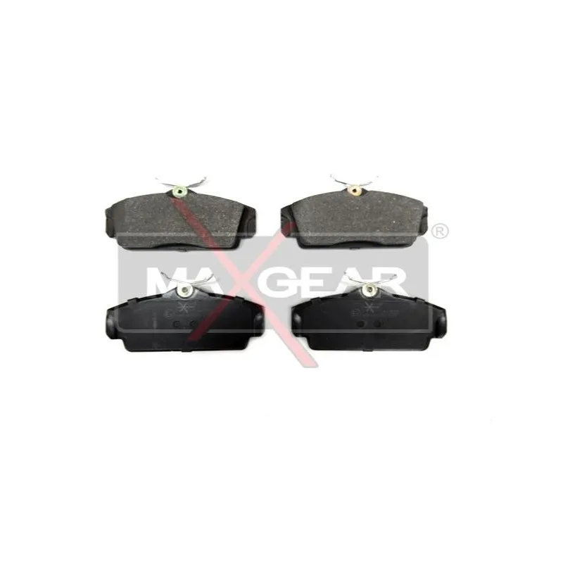 Jeu de 4 plaquettes de frein avant MAXGEAR 19-0532