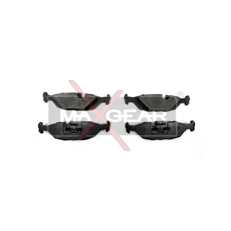 Jeu de 4 plaquettes de frein arrière MAXGEAR 19-0533