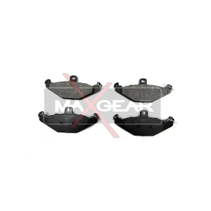 Jeu de 4 plaquettes de frein arrière MAXGEAR 19-0535