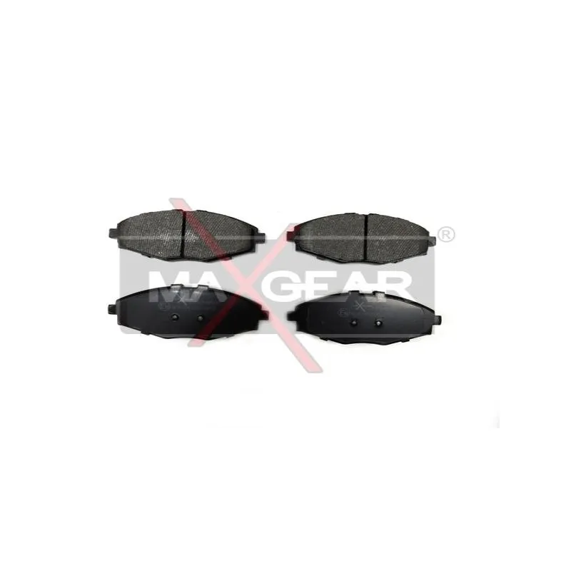Jeu de 4 plaquettes de frein avant MAXGEAR 19-0536