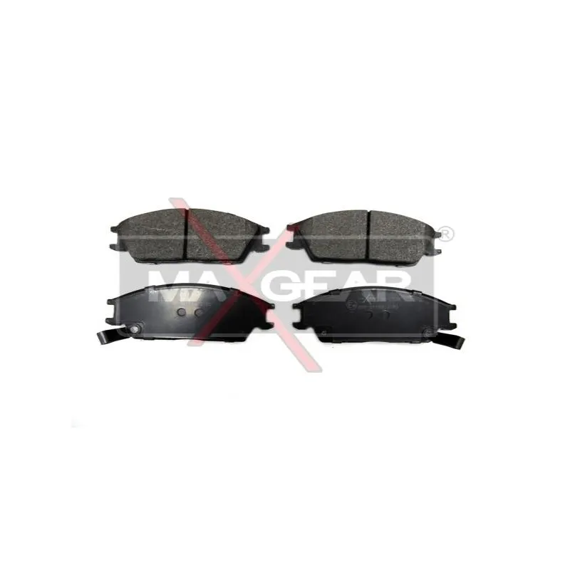 Jeu de 4 plaquettes de frein avant MAXGEAR 19-0538