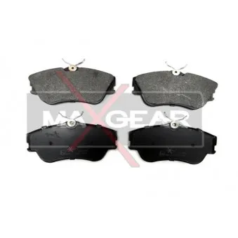 Jeu de 4 plaquettes de frein avant MAXGEAR 19-0541