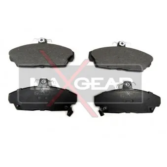 Jeu de 4 plaquettes de frein avant MAXGEAR 19-0543