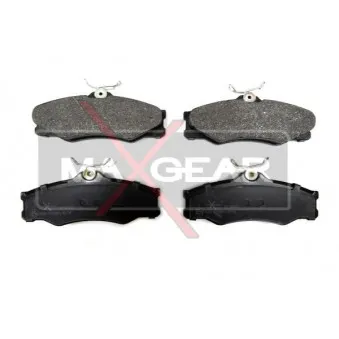 Jeu de 4 plaquettes de frein avant MAXGEAR 19-0545
