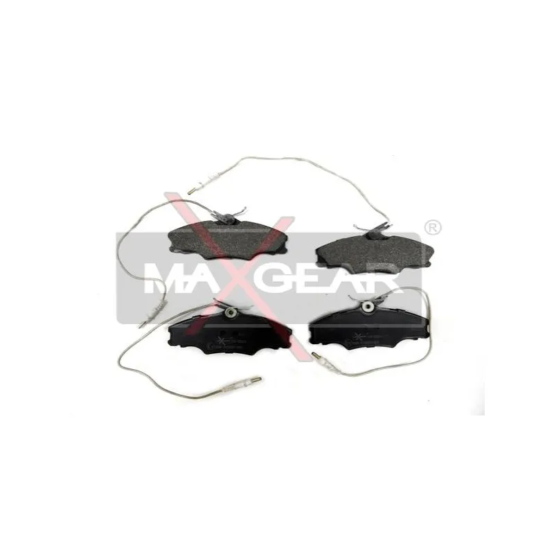 Jeu de 4 plaquettes de frein avant MAXGEAR 19-0551