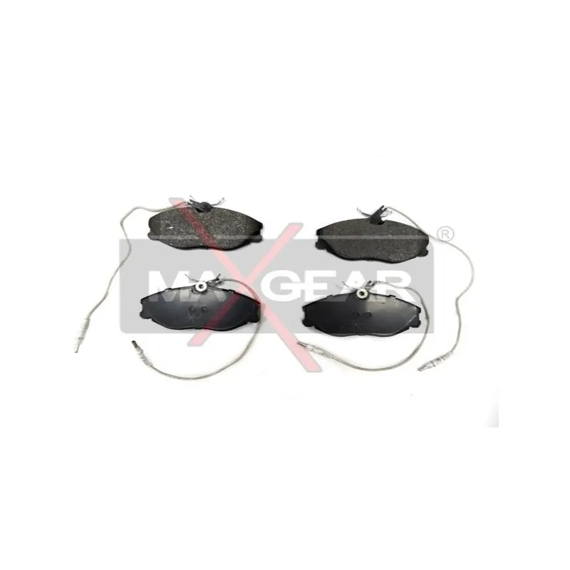 Jeu de 4 plaquettes de frein avant MAXGEAR 19-0552