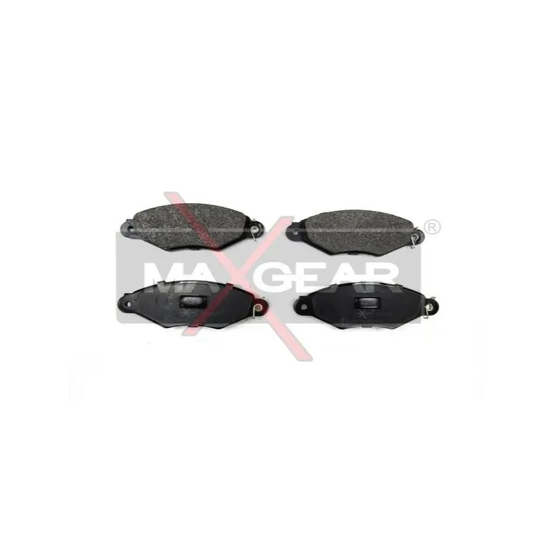 Jeu de 4 plaquettes de frein avant MAXGEAR 19-0555