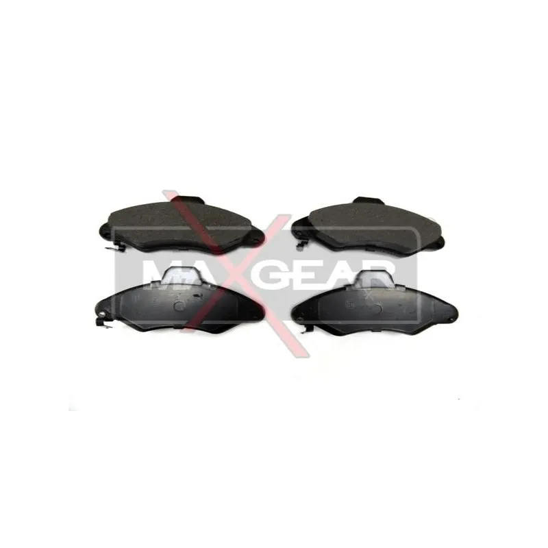 Jeu de 4 plaquettes de frein avant MAXGEAR 19-0558