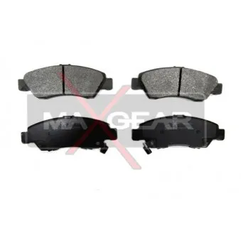 Jeu de 4 plaquettes de frein avant MAXGEAR 19-0562