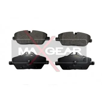 Jeu de 4 plaquettes de frein avant MAXGEAR 19-0564
