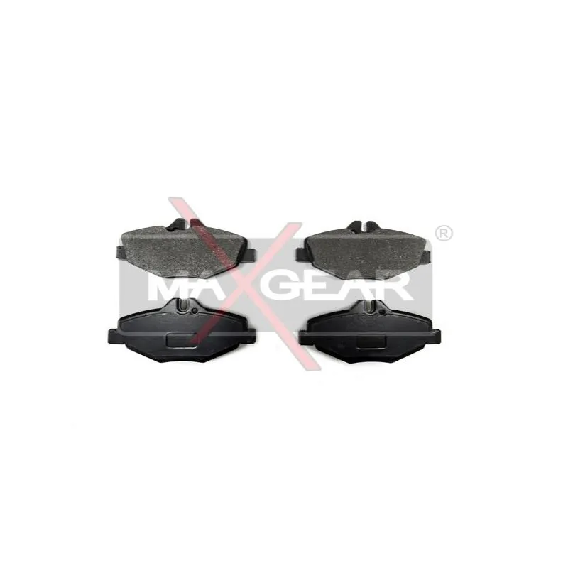 Jeu de 4 plaquettes de frein arrière MAXGEAR 19-0572