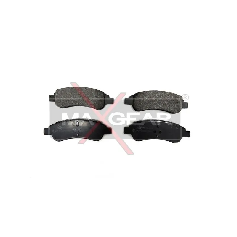Jeu de 4 plaquettes de frein avant MAXGEAR 19-0574