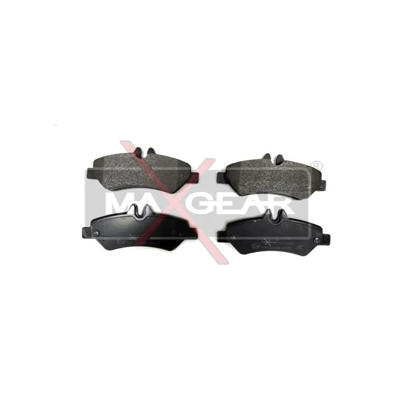 Jeu de 4 plaquettes de frein arrière MAXGEAR 19-0580