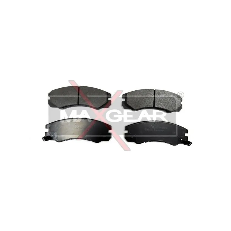 Jeu de 4 plaquettes de frein avant MAXGEAR 19-0581