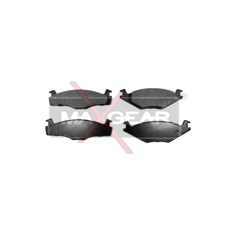 Jeu de 4 plaquettes de frein avant MAXGEAR 19-0583