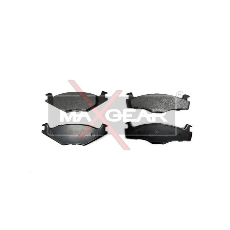Jeu de 4 plaquettes de frein avant MAXGEAR 19-0584