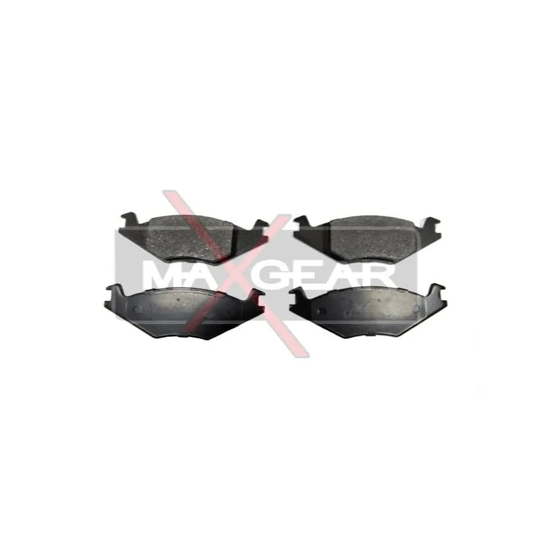 Jeu de 4 plaquettes de frein avant MAXGEAR 19-0585