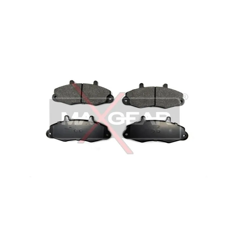 Jeu de 4 plaquettes de frein avant MAXGEAR 19-0588