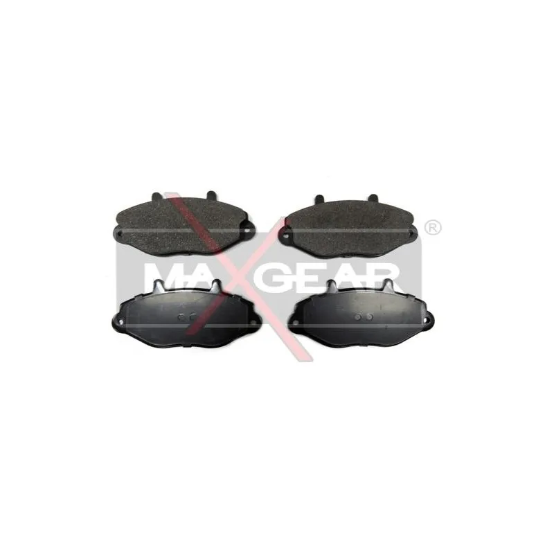 Jeu de 4 plaquettes de frein avant MAXGEAR 19-0589