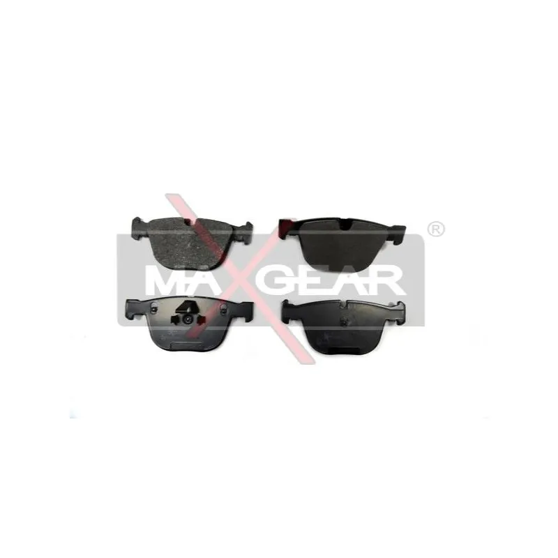 Jeu de 4 plaquettes de frein arrière MAXGEAR 19-0590