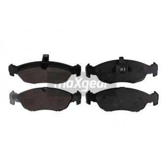 Jeu de 4 plaquettes de frein avant MAXGEAR 19-0596