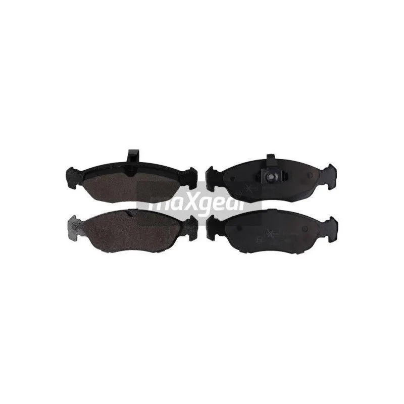 Jeu de 4 plaquettes de frein avant MAXGEAR 19-0596