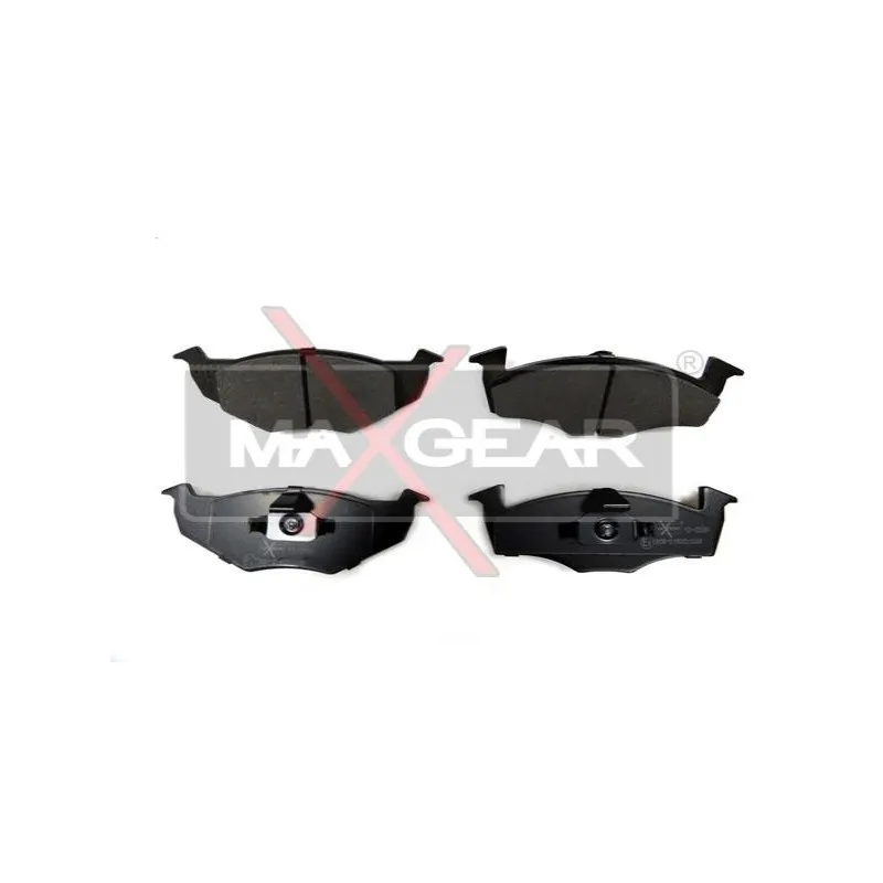 Jeu de 4 plaquettes de frein avant MAXGEAR 19-0599