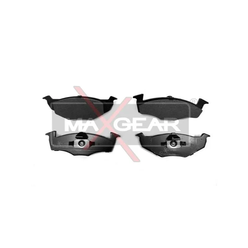 Jeu de 4 plaquettes de frein avant MAXGEAR 19-0607
