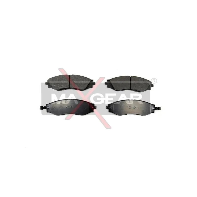 Jeu de 4 plaquettes de frein avant MAXGEAR 19-0609