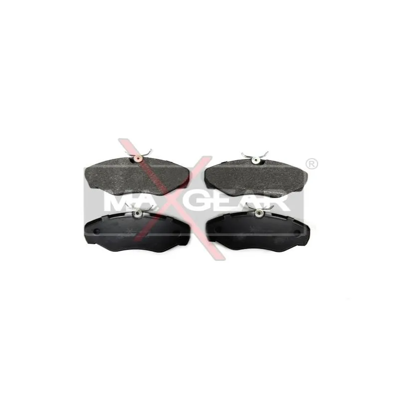 Jeu de 4 plaquettes de frein avant MAXGEAR 19-0610