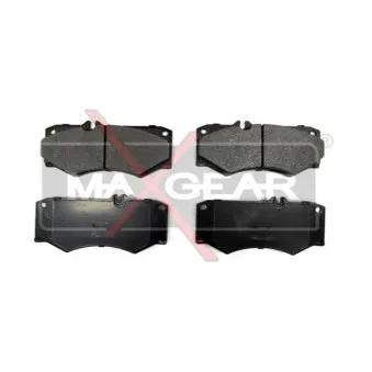 Jeu de 4 plaquettes de frein avant MAXGEAR 19-0618