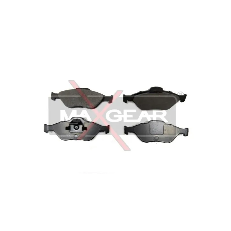 Jeu de 4 plaquettes de frein avant MAXGEAR 19-0619