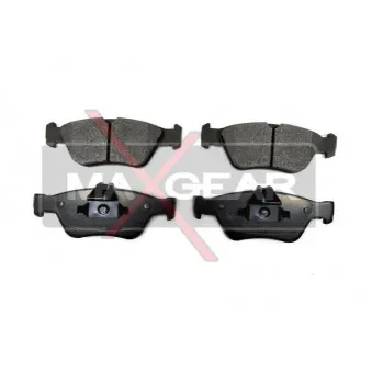 Jeu de 4 plaquettes de frein avant MAXGEAR 19-0620